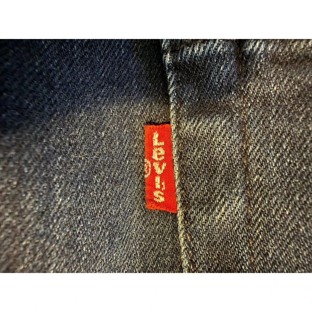 Levi's 502 Taper Jeans Mens 31x30 Dark Wash Red Tab All Seasons Tech Denim